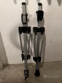 Portabici SUBARU per tetto auto barre