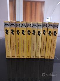 collezione vintage videocassette Sherlock Holmes 