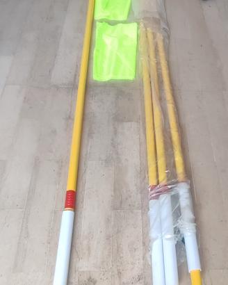 4 bandierine calcio d'angolo