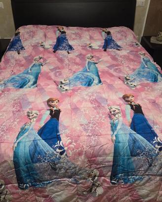 Piumone piazza e mezza minnie e frozen