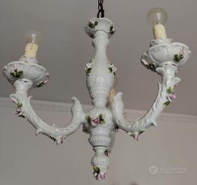 Lampadario in Capodimonte