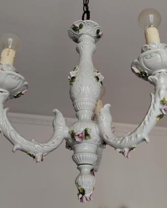 Lampadario in Capodimonte