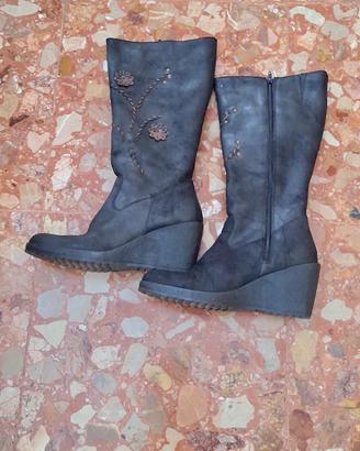 stivali n 41  donna in pelle 