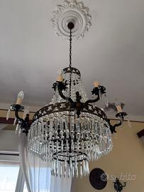 Lampadari in cristallo/applique barocche - vintage