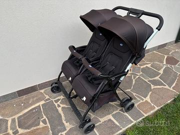 Passeggino Gemellare Chicco OHlalà Twin con Borsa