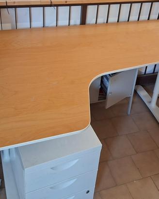 Lotto 8 IKEA BEKANT 6 angolo+2 dritte BO