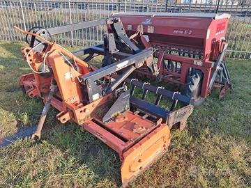 Combinata erpice MASCHIO + seminatrice FERABOLI