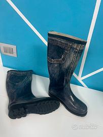 Stivali si gomma misura 37 - usati una sola volta.