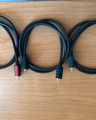 Cavo Component G&BL 1m YPbPr 75 Ohm Rame OFC