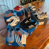 7 paia scarpe Bambino Adidas e NB - NUOVE