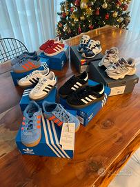 7 paia scarpe Bambino Adidas e NB - NUOVE