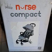 Passeggino Leggero Nurse Compact grigio