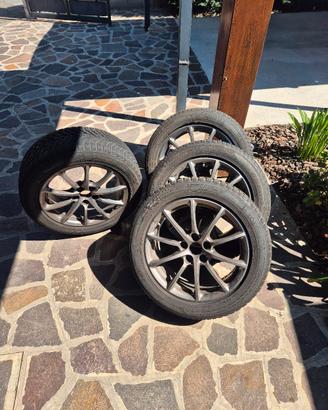 Cerchi 17 + pneumatici Yokohama 225 50 17 Alfa 