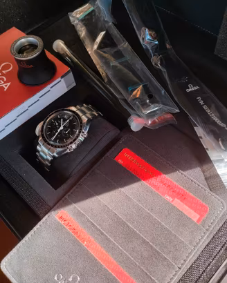 omega Speedmaster moonwatch box grande 1861