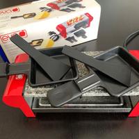 Piastra raclette per 2 persone