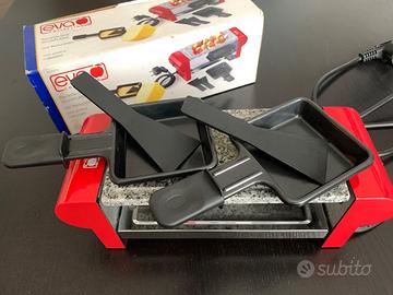 Piastra raclette per 2 persone