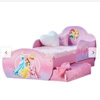 🌸 Lettino Principesse Disney con sponde e conteni