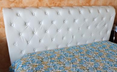 LETTO MATRIMONIALE  IN SIMILPELLE E