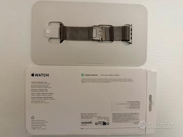 Cinturino maglia milanese originale Apple Watch S