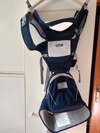 zaino porta bimbo blu