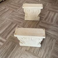 Basi in pietra per tavolino salotto