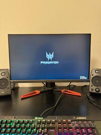 Acer Predator XB271HUBMIPRZ Monitor Gaming G-Sync