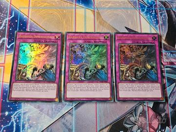 Yu-Gi-Oh! 3x Barriera Dimensionale, ITA, DUDE