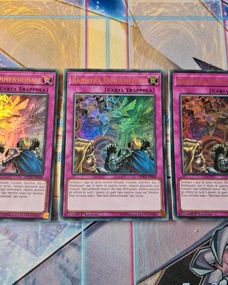 Yu-Gi-Oh! 3x Barriera Dimensionale, ITA, DUDE