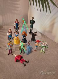 Lotto personaggi Disney figurine principesse ecc.