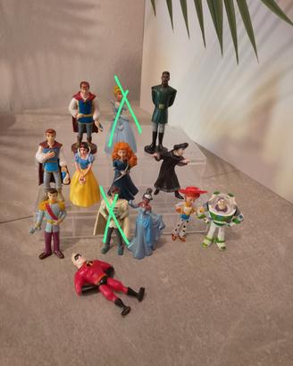 Lotto personaggi Disney figurine principesse ecc.