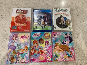 Winx e giochi da 2€ a 3€