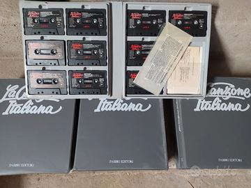 Fascicoli con musicassette la canzone italiana 