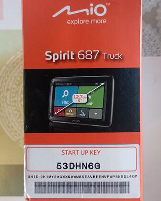 Mio GPS Spirit 687 Trucks 
