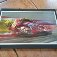Poster Rossi su Ducati