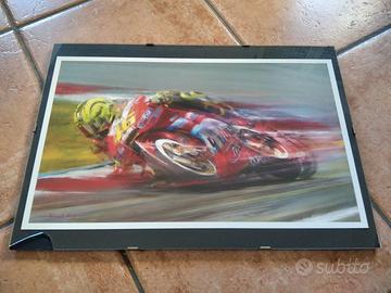 Poster Rossi su Ducati
