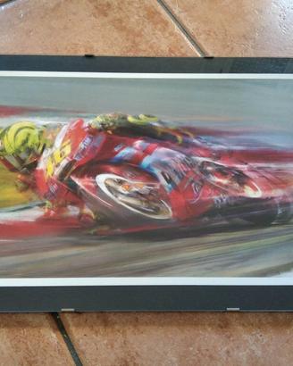 Poster Rossi su Ducati