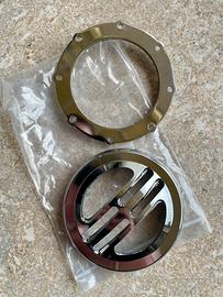 Copertura clacson moto cromata