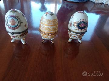 Ovetti in porcellana Fabergè