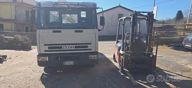 Camion eurocargo e Muletto lind