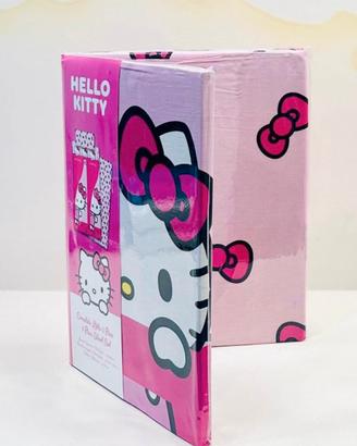 Lenzuola Hello Kitty letto singolo