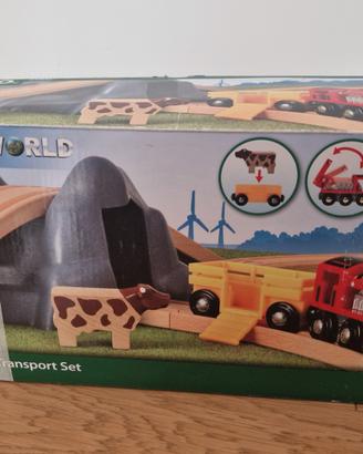BrioWorld set treno di legno