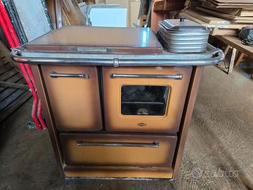 Cucina economica a legna SIDEROS con forno