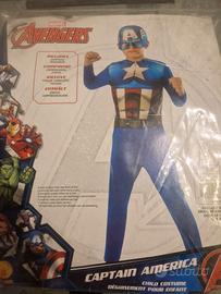 Costume di carnevale Capitan America