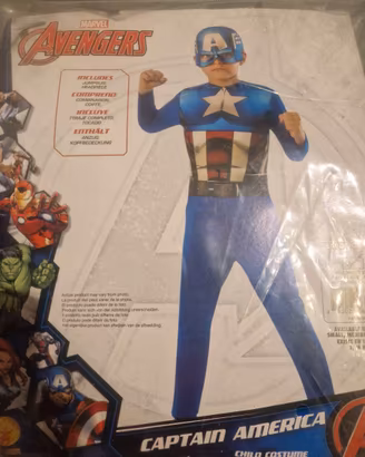 Costume di carnevale Capitan America