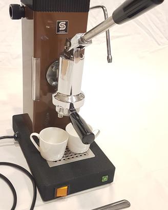 "SAMA" CAFFETTIERA a LEVA VINTAGE anni '70