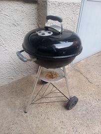 Weber kettle 47 cm bbq carbone