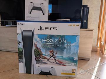 PlayStation 5 con Lettore Disco – Bundle Horizon