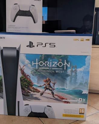PlayStation 5 con Lettore Disco – Bundle Horizon
