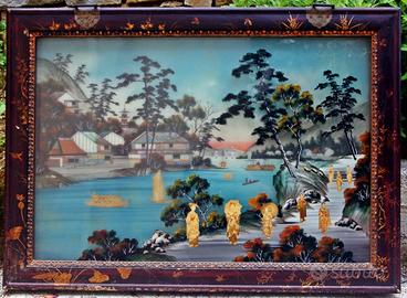QUADRI ORIENTALI SU VETRO - ritirare a Muggia (TS)