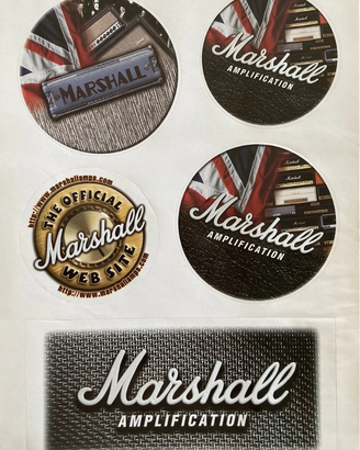 Adesivi Collezione Marshall